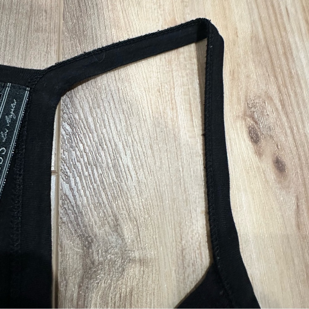 Guess Black Spaghetti Strap Button Front Tank Top… - image 6